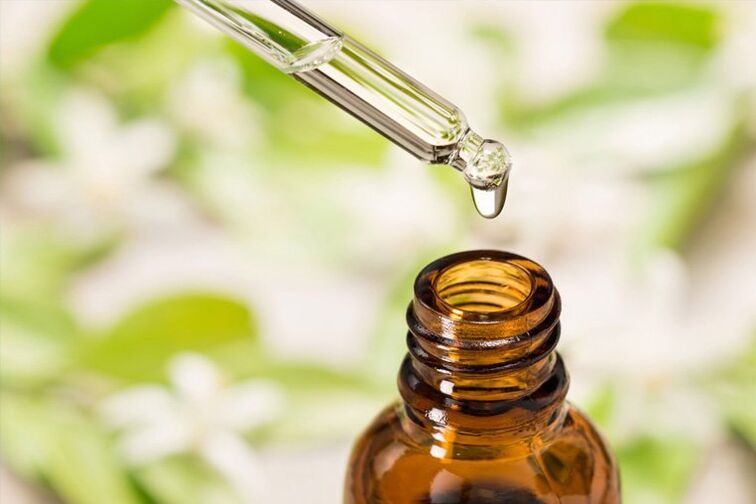 Acid liquid drug for chemical removal of papiles