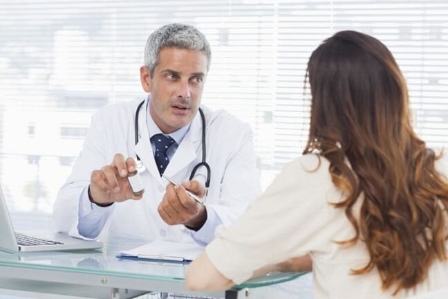 The doctor recommends treatment for papillomavirus